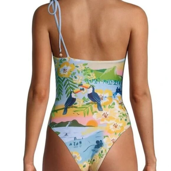 FARM Rio Colorful Rio One Piece Swimsuit - Picture 2 of 14